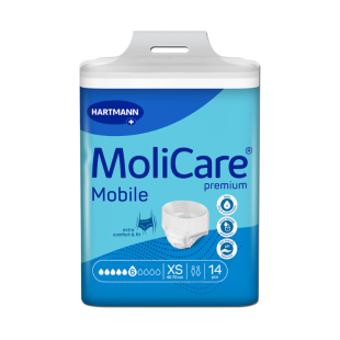 Molicare Mobile гащи за възрастни 6к размер S 14 броя 166225 Hartmann