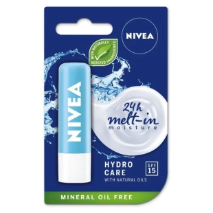 Nivea  балсам за устни  хидро 4,8г /85088/