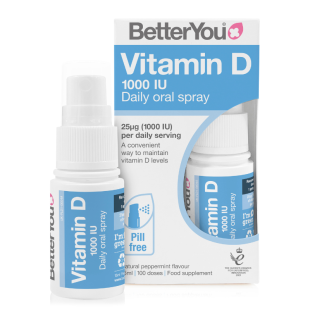 Витамин D 1000IU, спрей 15мл., Better You