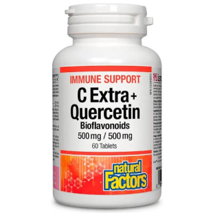 Кверцетин 500мг + витамин С 500мг х60 Natural Factors