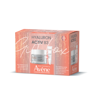 Комплект Avene HAB3 Аква гел-крем 50мл + Грижа за околоочен контур 15мл + Серум 10мл