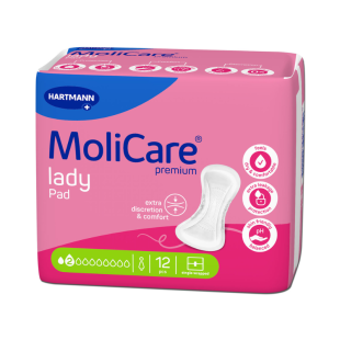 MoliCare подложки за жени 2 капки 12 броя 168044 Hartmann