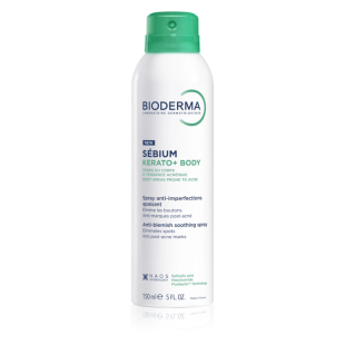 Bioderma Sebium Kerato+ Body Спрей за тяло за пъпки, белези и зачервявания 150мл