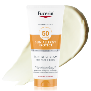 Eucerin Allergy Protect Слънцезащитен гел-крем SPF50+ при слънчеви алергии 150мл