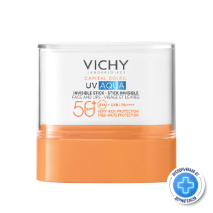 Vichy Soleil SPF50+ UV AQUA Слънцезащитен стик за лице и устни 10г 940993