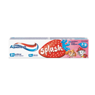AQUAFRESH Детска паста за зъби З-8 години Splash Strawberry 3-8г 50мл