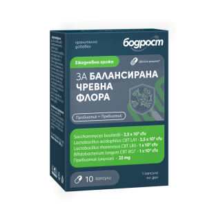 Бодрост синбиотик капс.х10