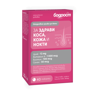 Бодрост,здрави коса,кожа,нокти тб.х40