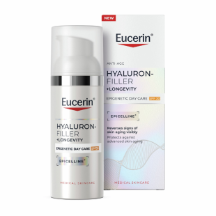 Eucerin Hyaluron-Filler + Longevity Epigenetic Дневна Грижа SPF30 50мл