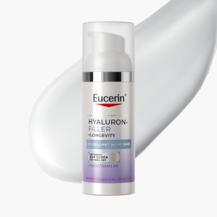 Eucerin Hyaluron-Filler + Longevity Epigenetic Нощна грижа 50мл