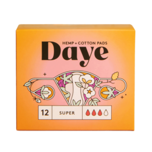 Daye Super Дамски превръзки органични 12 броя