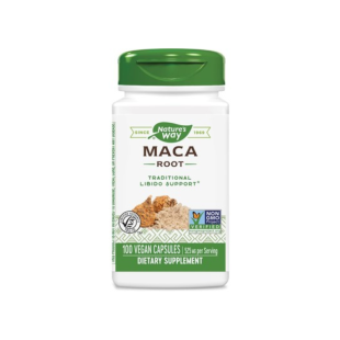 Мака (корен) капсули за тонус и енергия 525мг х100 Nature's Way