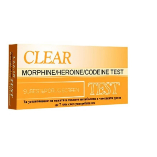 Тест за наркотици хероин/морфин clear