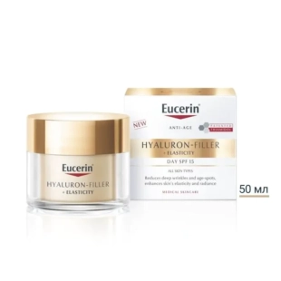 Eucerin hyaluron filler + elasticity дневен крем 50мл
