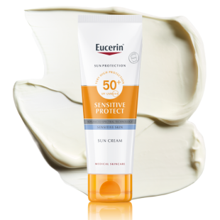 Eucerin слънцезащитен крем за лице spf 50+ 50мл