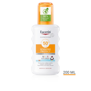 Eucerin слънцезащитен спрей за деца spf 50+ 200мл