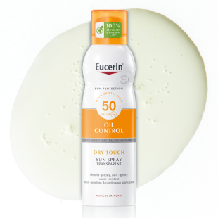 Eucerin прозрачен слънцезащитен аерозол спрей spf 50 200мл