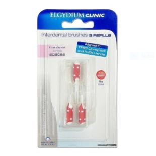 Elgydium clinic трио компакт пълнител червен