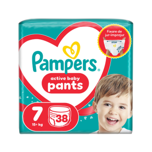 Pampers пелени-гащи jp размер 7 / 17+кг./ х38
