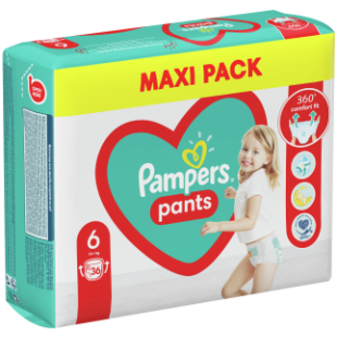 Pampers пелени-гащи vpp размер 6 / 14-19кг./ х36