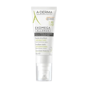 A-derma exomega allergo емолиентен балсам 40мл