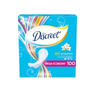 Дамски превръзки discreet deo spring breeze x100