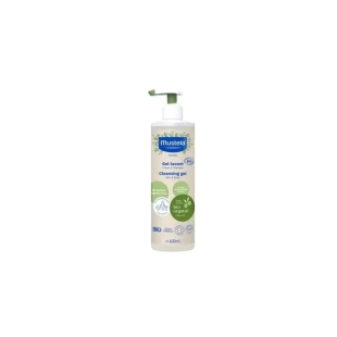 Mustela Organic измиващ гел 400мл