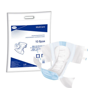 MoliCare пелени размер L х 10 165333 Hartmann