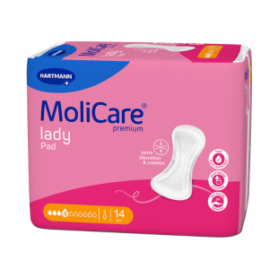 MoliCare подложки за жени 4 капки х 14, 168046 Hartmann