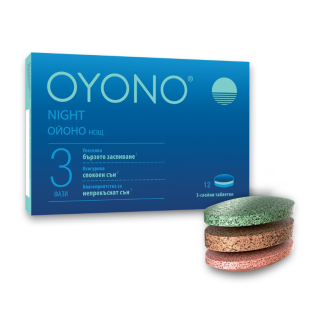 Ойоно нощ/Oyono night таблетки за спокоен сън х 12 броя