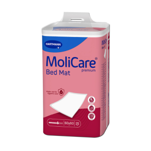 MoliCare чаршафчета 60см/60см х 25, 161068 Hartmann