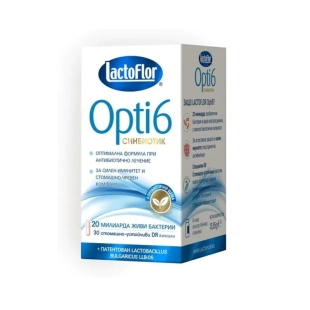 LactoFlor Opti 6 Синбиотик капсули х30