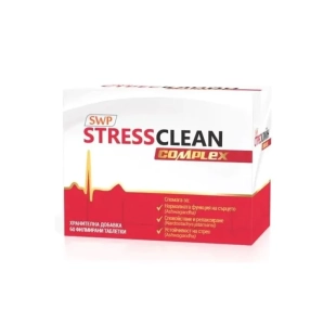Стресклийн комплекс при стрес и тревожност таблетки х60 SUN WAVE