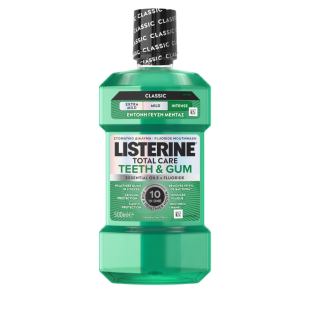 Вода за уста листерин teeth&gum defence mild 500 мл