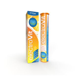 Електровит портокал ефервесцентни таблетки х 20 activlab pharma
