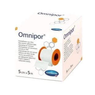 Hartmann Omnipor хартиена фиксираща лента 5М/5 СМ Х1 900438