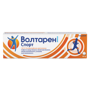 Волтарен eмулгел спорт 1.16% гел 60г