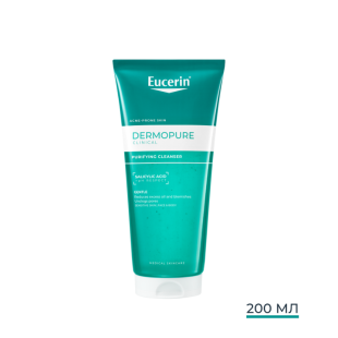 Eucerin Dermopure Clinical Измиващ гел 382147 200мл