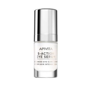 Apivita 5-Action Eye Serum интензивен околоочен серум 15мл