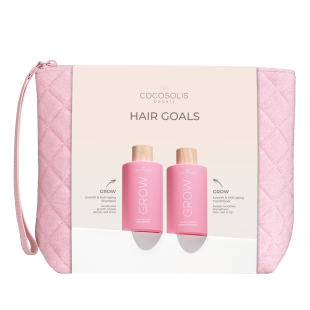 Комплект Cocosolis Hair Goals Шампоан за растеж 250мл + Балсам за коса 200мл