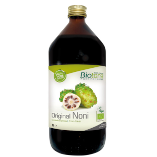 Био сок Нони оригинал от Таити при физическа и умствена дейност 1л Biotona