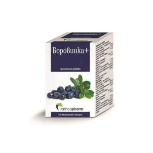 Боровинка Плюс в подкрепа на зрението капсули х30 Рамкофарм