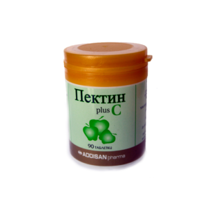 Пектин плюс Витамин С таблетки при проблеми със стомаха х90 Addisan