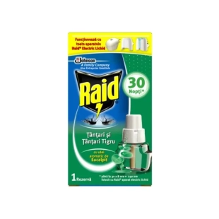 Електрически пълнител с евкалипт 21мл Raid