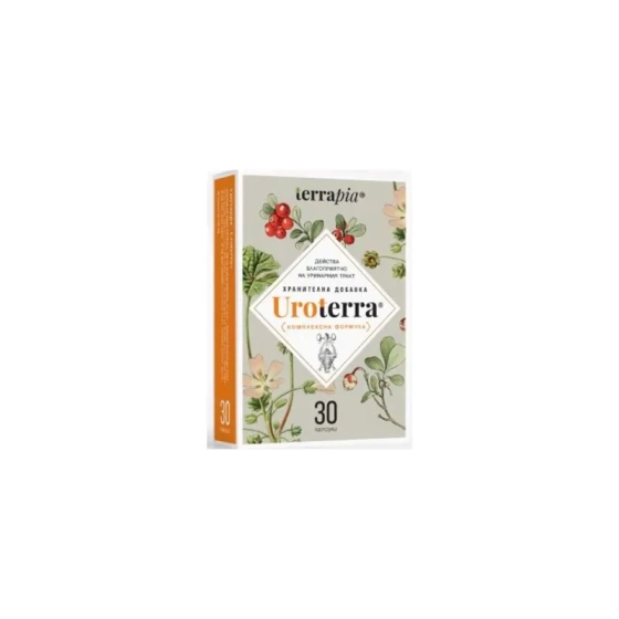 Уротерра капсули при цистит х30 Terrapia