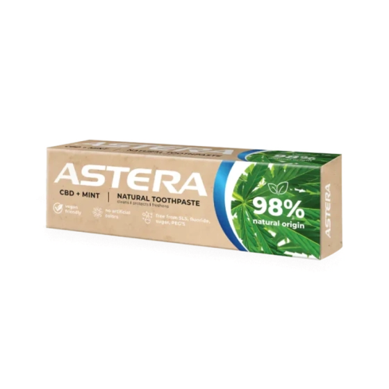 Паста за зъби  Astera Natural CBD+Mint 75 мл