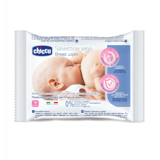 Мокри кърпички за кърмачки x16 Chicco