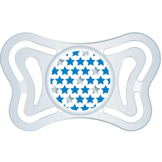 Силиконова залъгалка PhysioForma Light 6-16м B x2 N0362