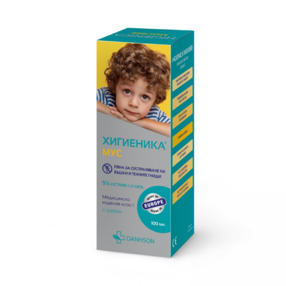 Хигиеника мус пяна против въшки 100 мл