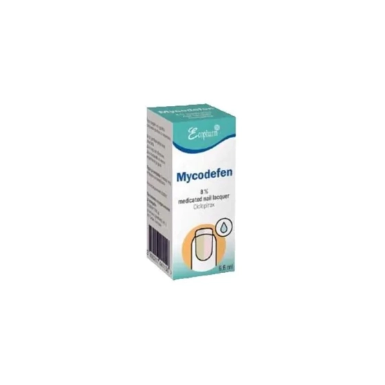 Микодефен лечебен лак за нокти против гъбички 8% 6,6мл